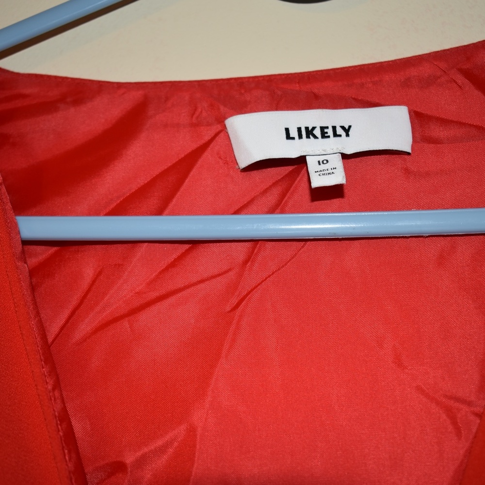 Likely Red Cocktail Dress - Picture 9 of 11